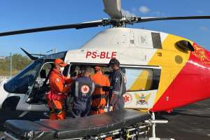 Motociclista fica ferido ao desviar de criança em São LuÃs do Quitunde | SAMU